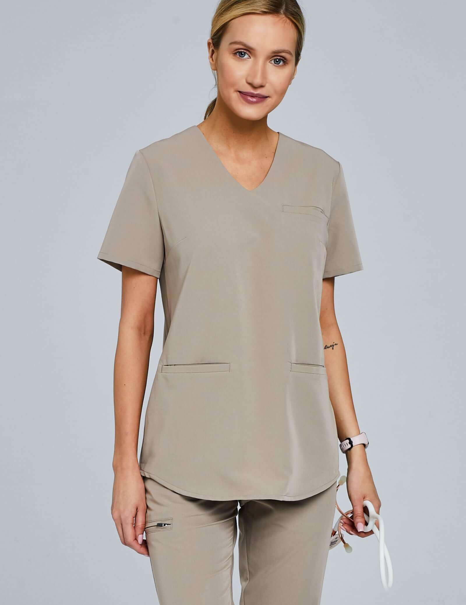 Scrub Top Grace - BEIGE