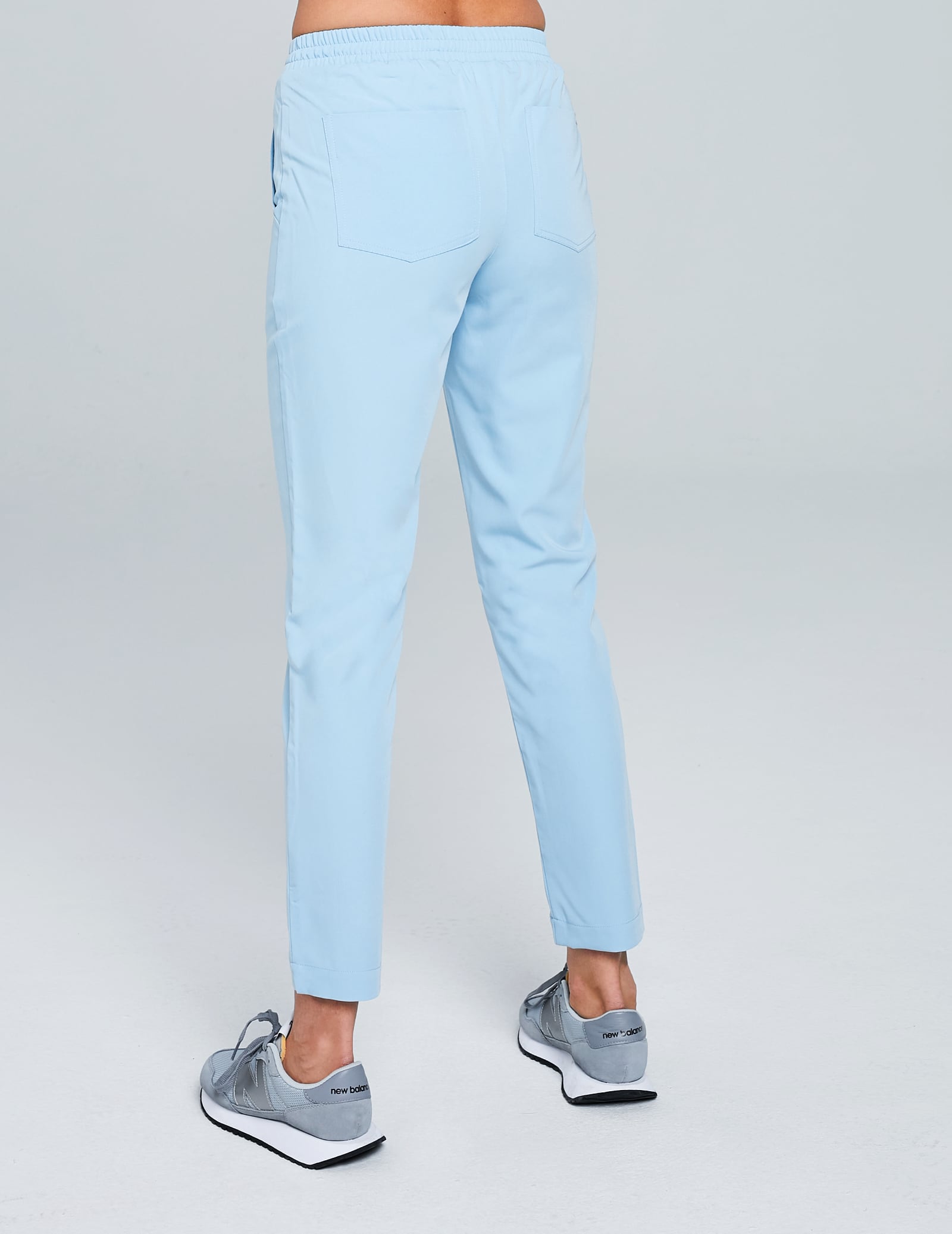 OUTLET Spodnie damskie Basic - SKY BLUE