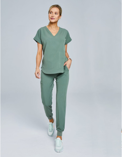 Women’s Jogger Scrub Pants - KHAKI
