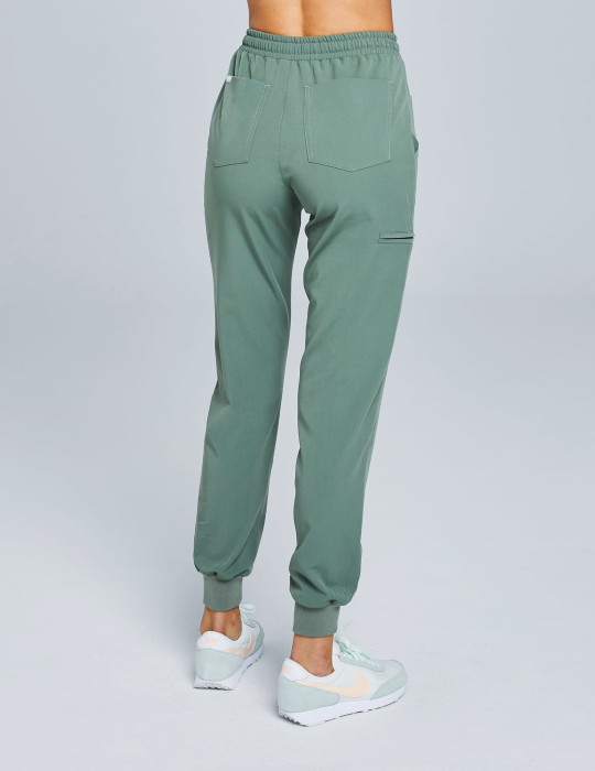 Women’s Jogger Scrub Pants - KHAKI