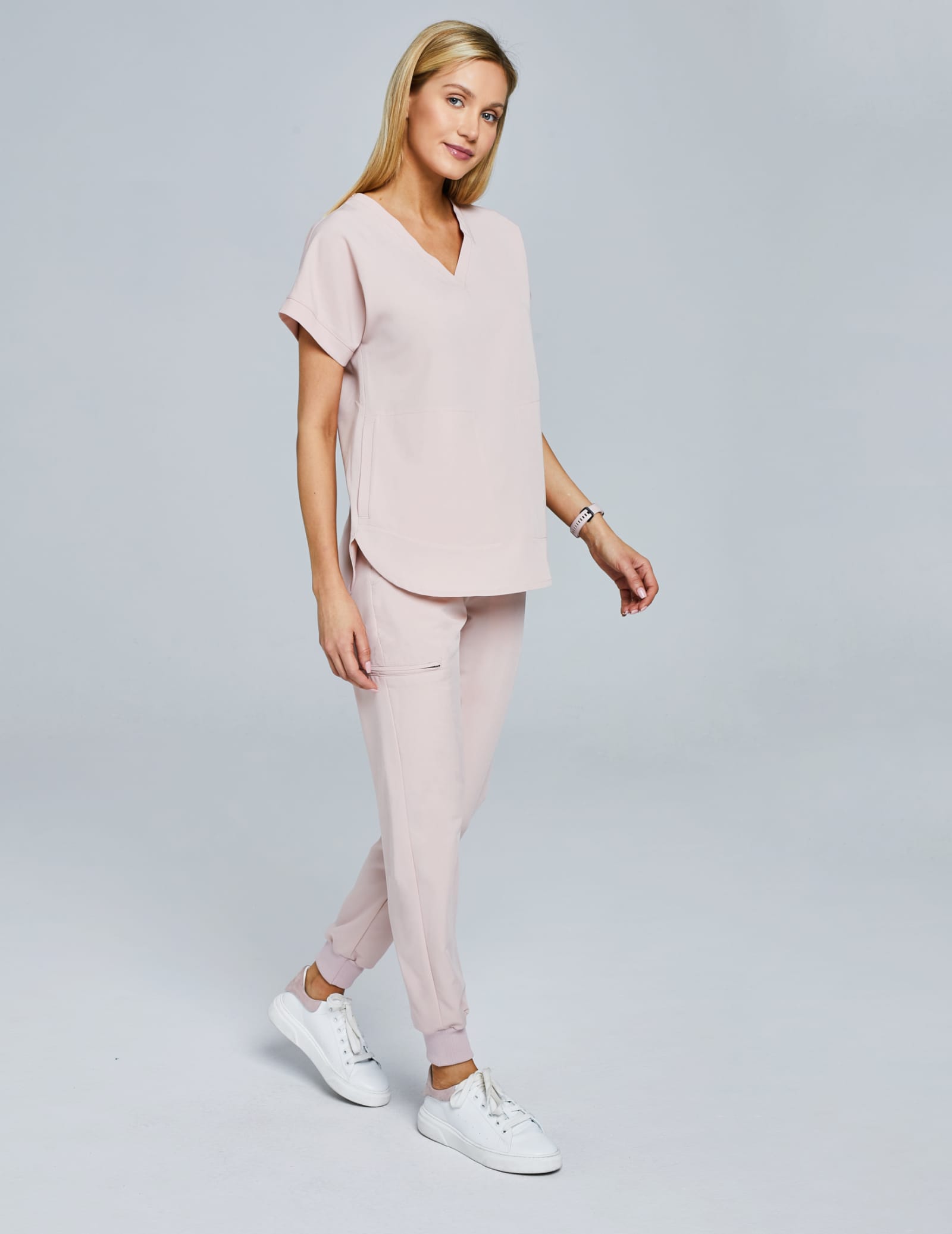 Women's Joggers Pants - DUSTY ROSE