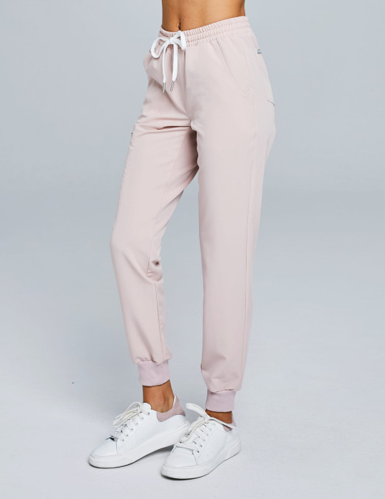 Women's Jogger Scrub Pants - Rose Women's Jogger Scrub Pants - Rose