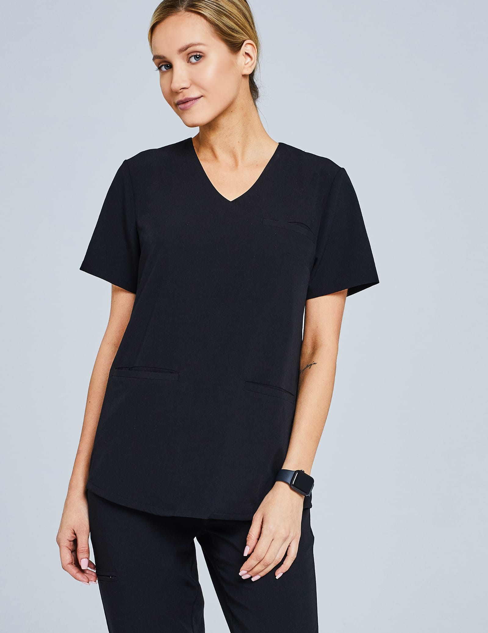 Scrub Top Grace - BLACK