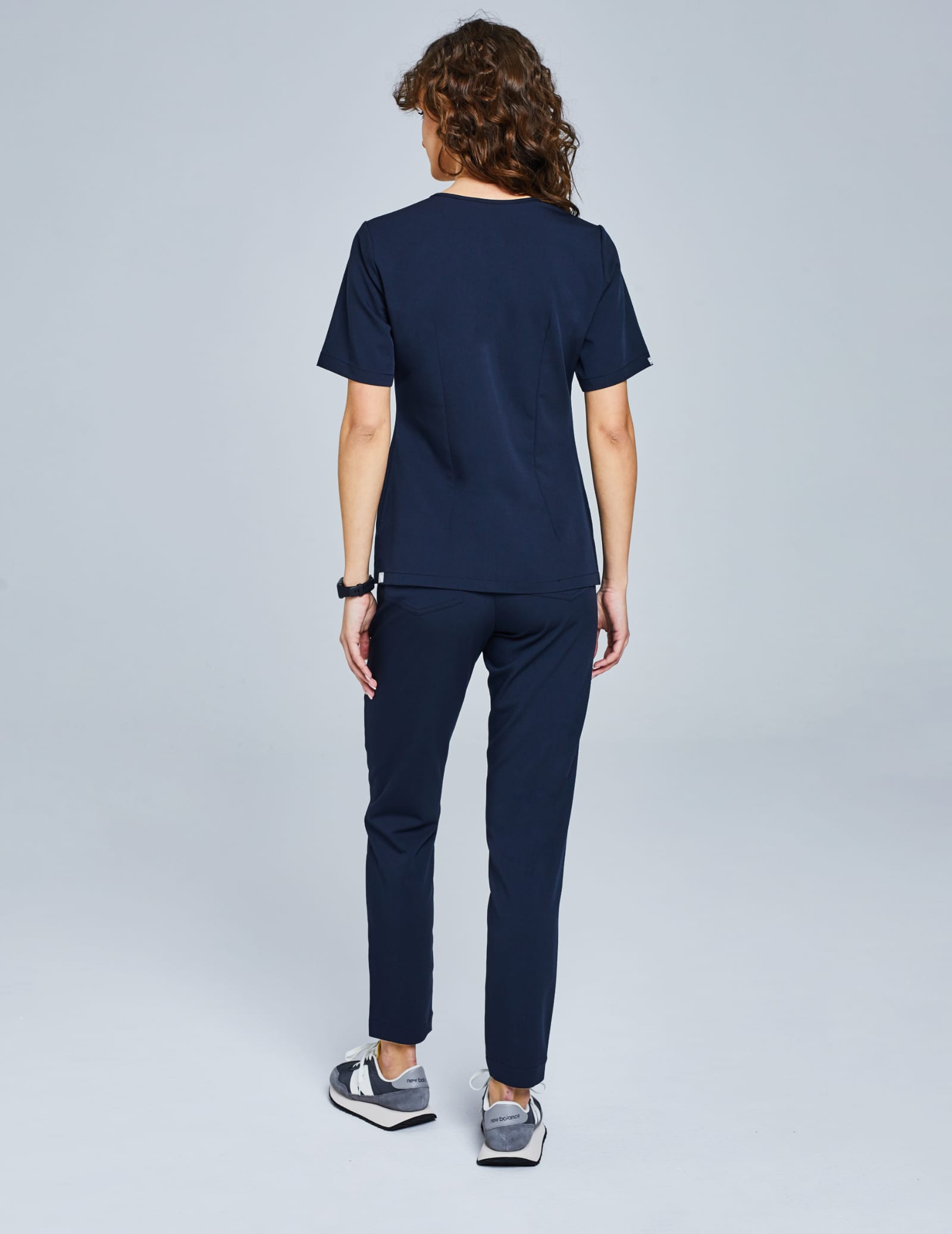Medical Scrub Top Casy - MIDNIGHT BLUE