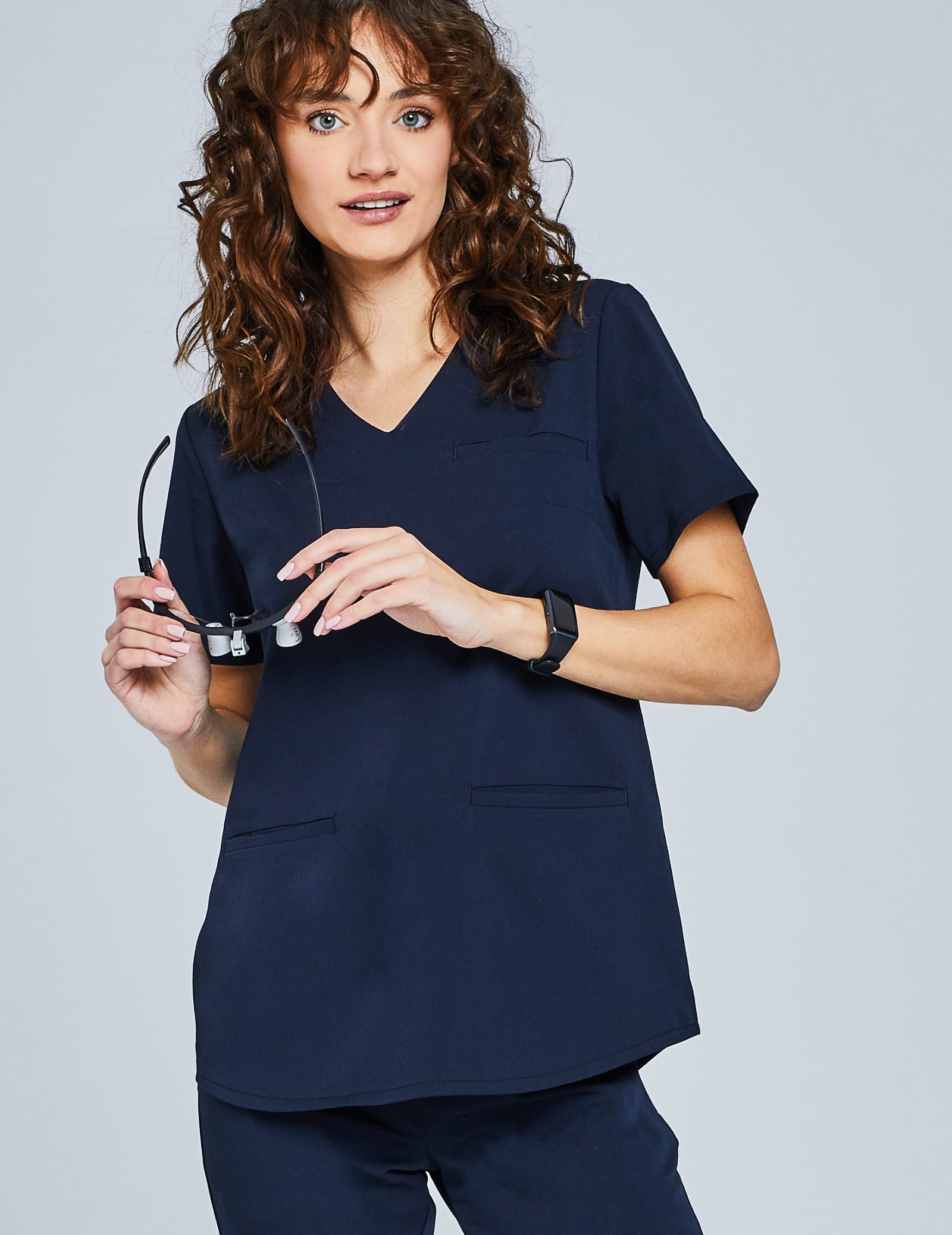 Scrub Top Grace - MIDNIGHT BLUE