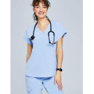 Scrub Top Kendall - CEIL BLUE