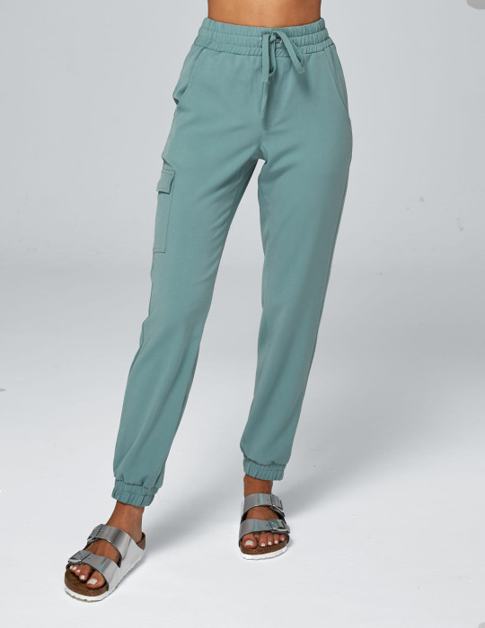 Jogger Pants Amelia - DUSTY GREEN Jogger Pants Amelia - DUSTY GREEN