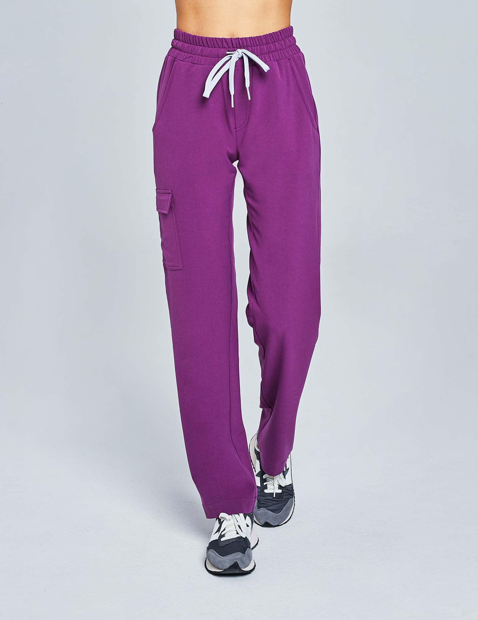 Yoga pants - GRAPE PURPLE