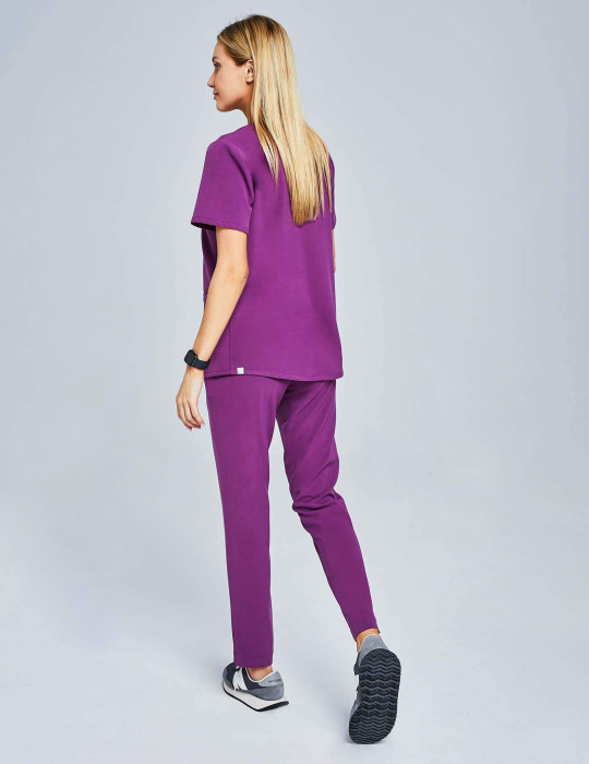Women's Basic Pants - GRAPE PURPLE Women's Basic Pants - GRAPE PURPLE