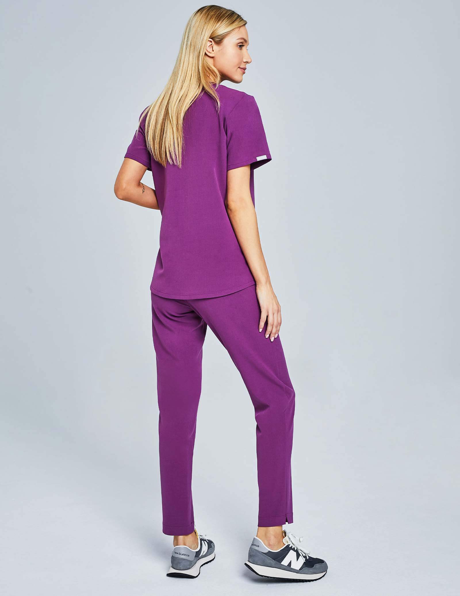 Medical Scrub Top Grace - GRAPE PURPLE Medical Scrub Top Grace - GRAPE PURPLE