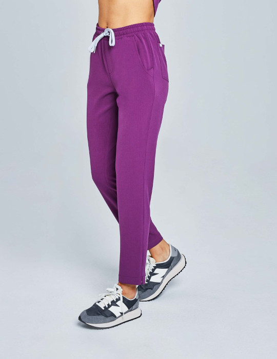 Women's Basic Pants - GRAPE PURPLE Women's Basic Pants - GRAPE PURPLE