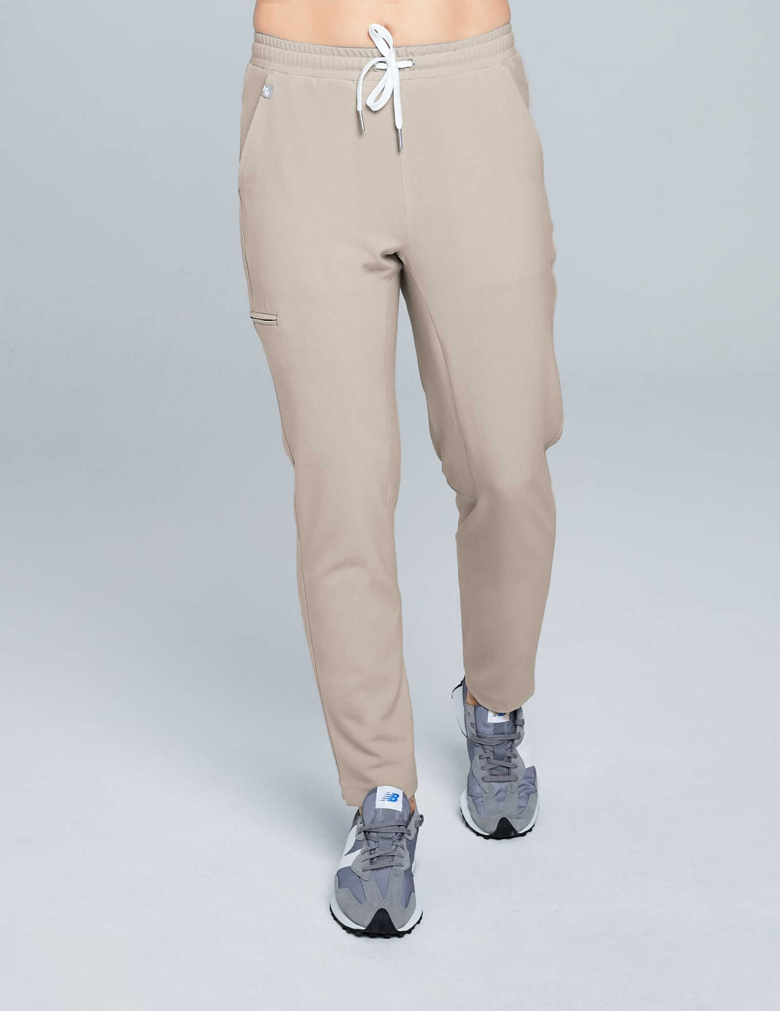 Men's Basic Pants - BEIGE