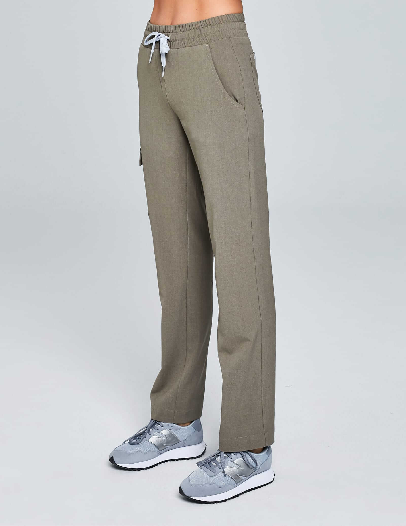 Women's Yoga Pants - Dark Sand