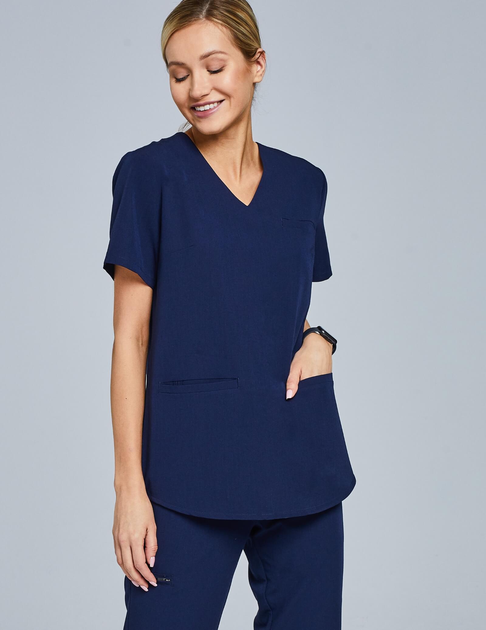 Scrub Top Grace - DARK NAVY