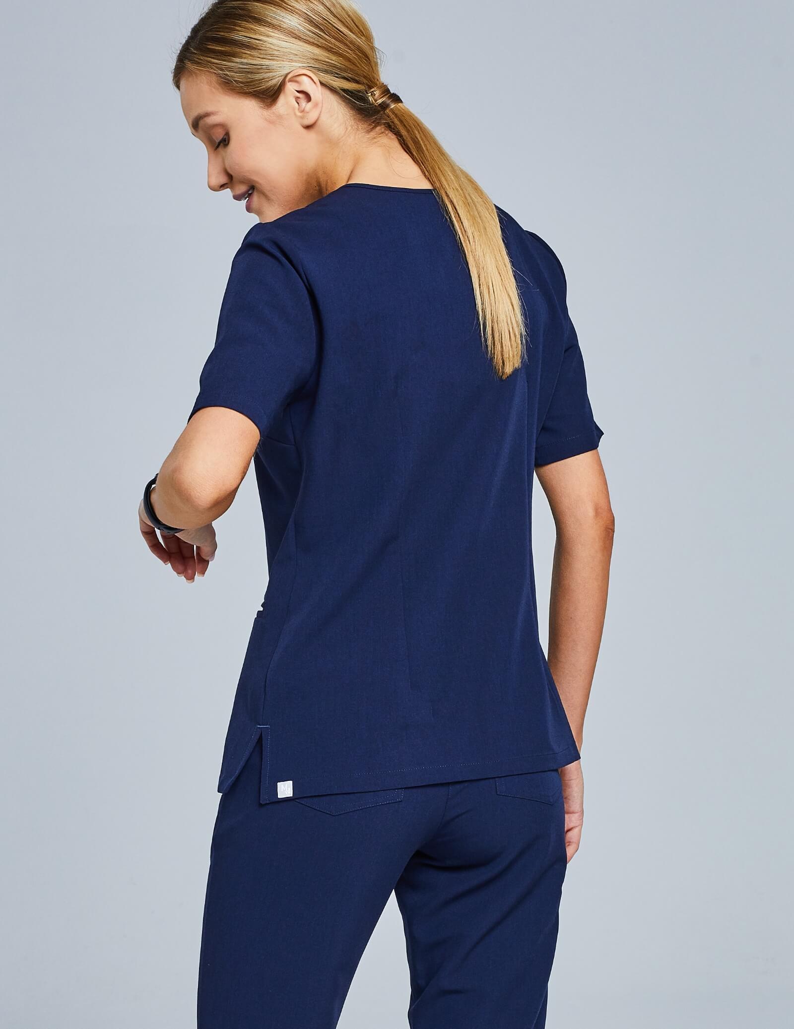 Medical Scrub Top Casy - DARK NAVY