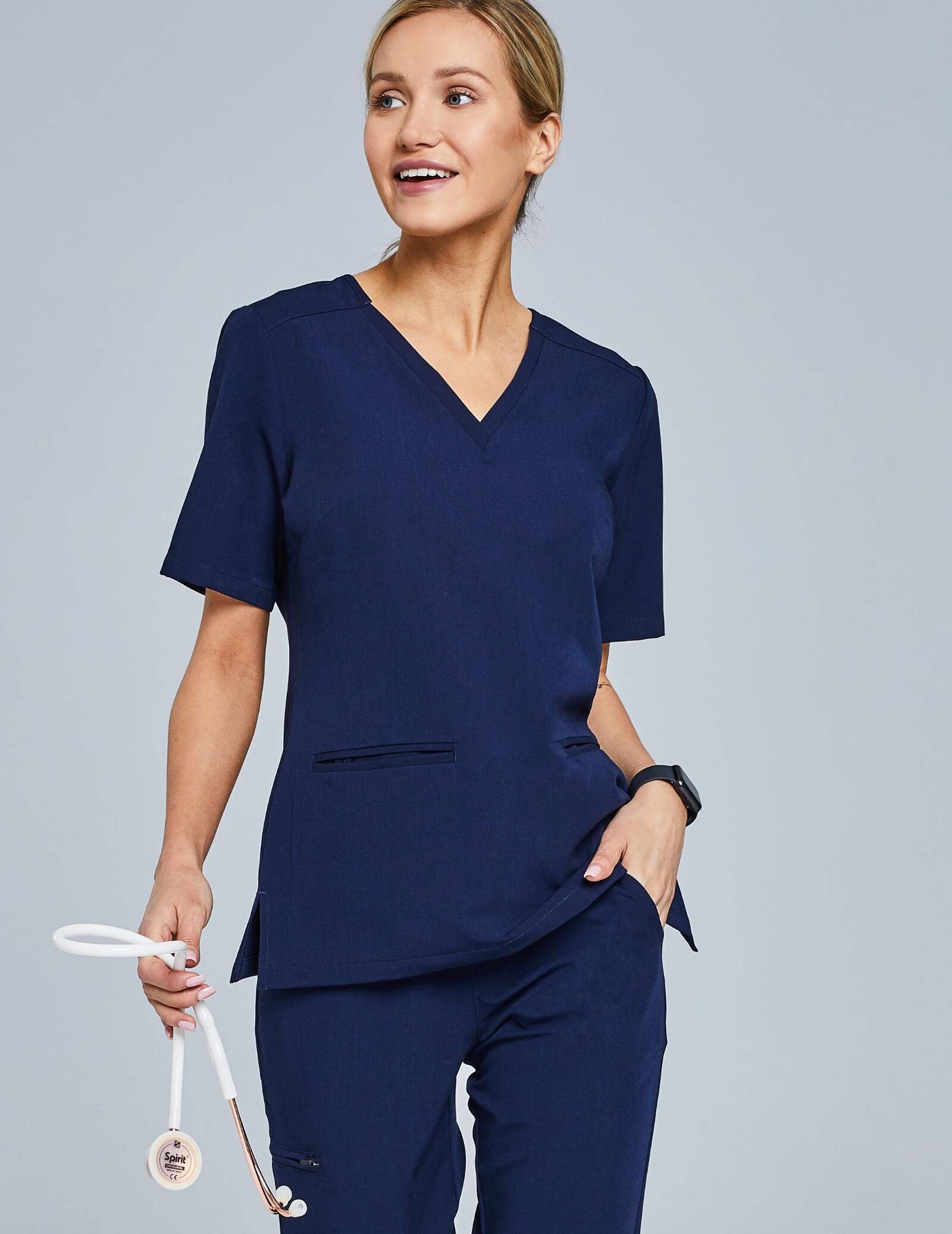 Scrub Top Casy - DARK NAVY