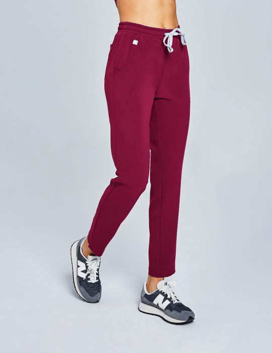 Women's Basic Scrub Pants - ROMANTIC CHERRY Women's Basic Scrub Pants - ROMANTIC CHERRY