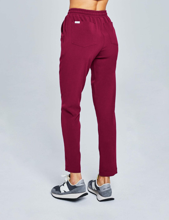 Women's Basic Scrub Pants - ROMANTIC CHERRY Women's Basic Scrub Pants - ROMANTIC CHERRY