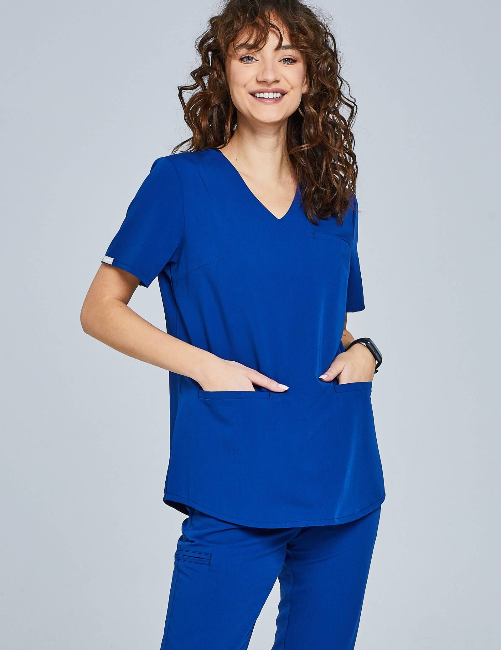 Scrub Top Grace - COBALT BLUE