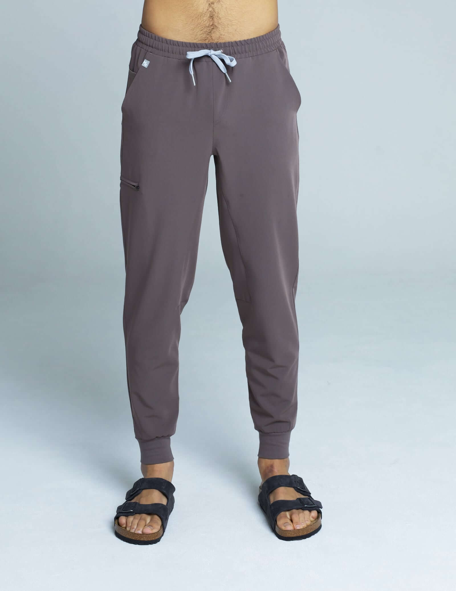 Men's Joggers Pants - CHOCOLATE BROWN