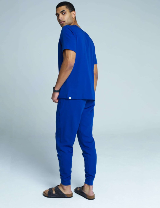 Men's Birbal Scrub Top - COBALT BLUE Men's Birbal Scrub Top - COBALT BLUE