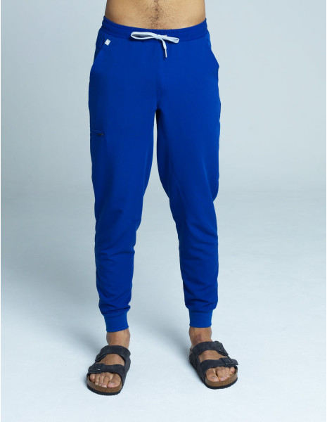 Men's Jogger Scrub Pants - COBALT BLUE