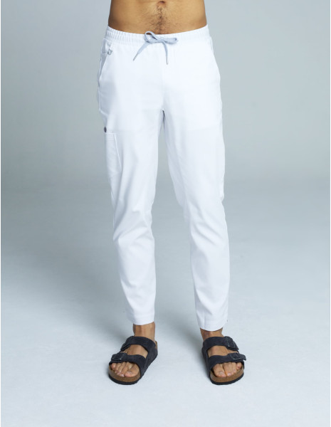 Men's Basic Pants - White