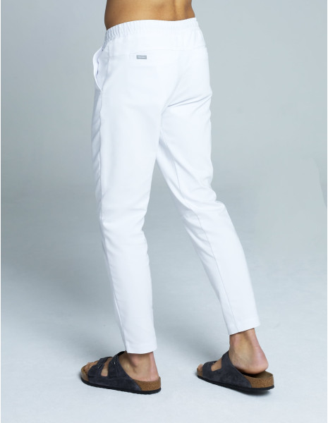 Men's Basic Pants - White
