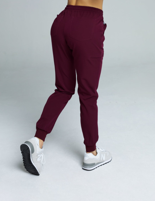 Women's Jogger Pants - BURGUNDY Women's Jogger Pants - BURGUNDY