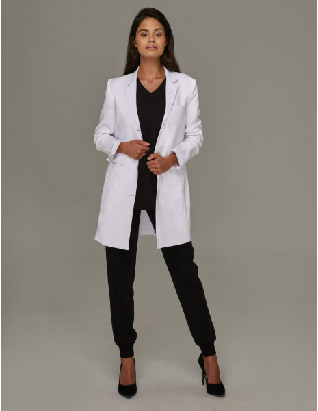 Women's Medical Coat Slim...