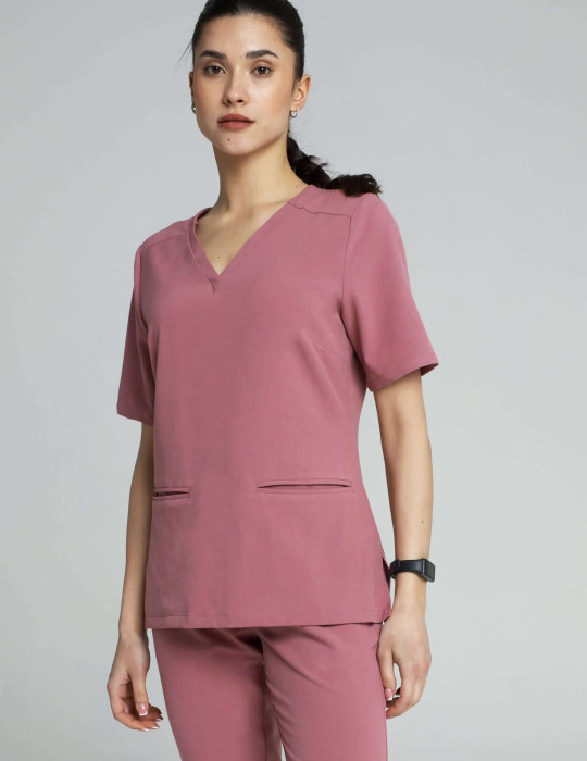 Medical Scrub Top Casy - WOODROSE Medical Scrub Top Casy - WOODROSE