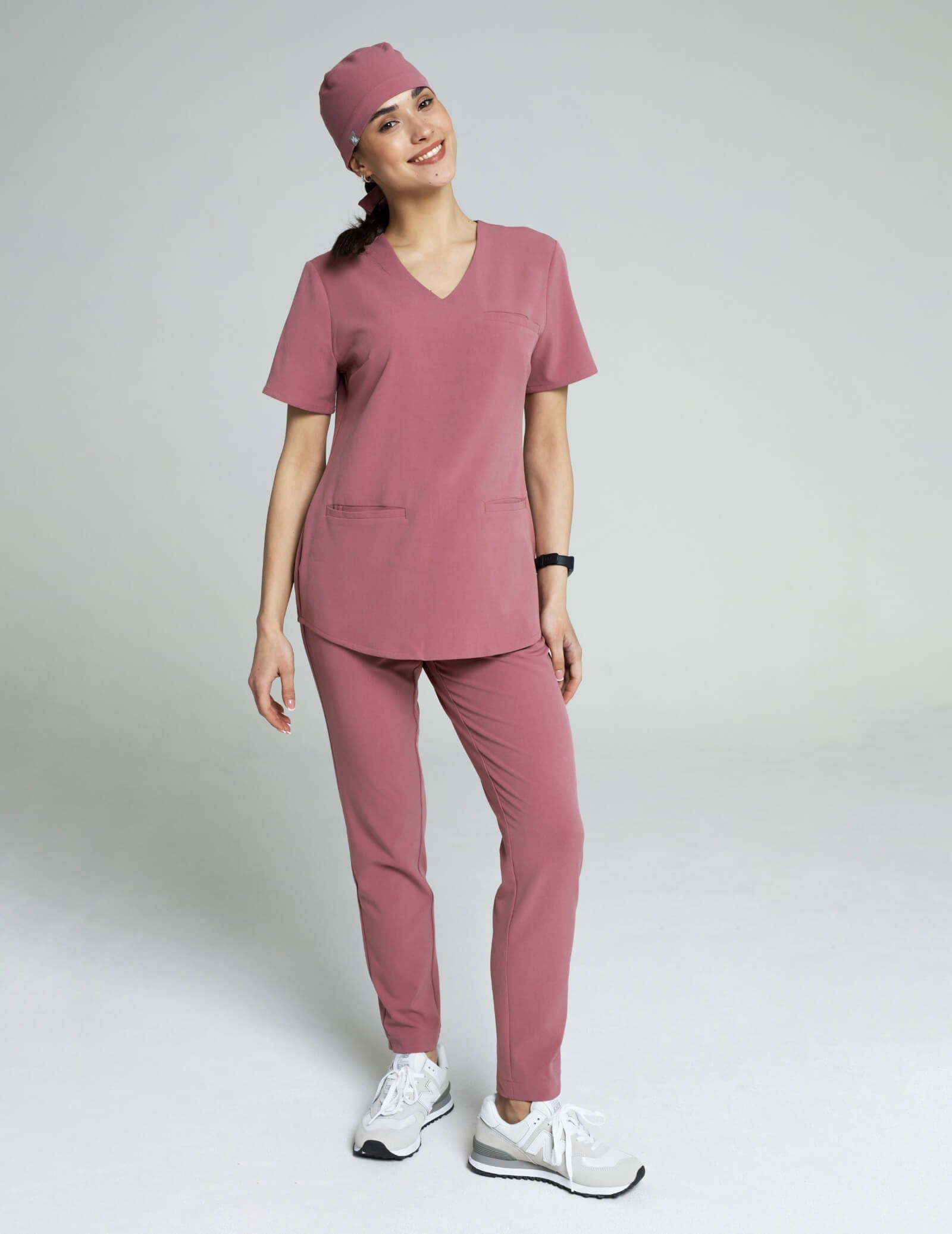 Medical Scrub Top Grace - WOODROSE Medical Scrub Top Grace - WOODROSE