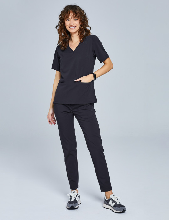 Medical Scrub Top Casy - SHADOW