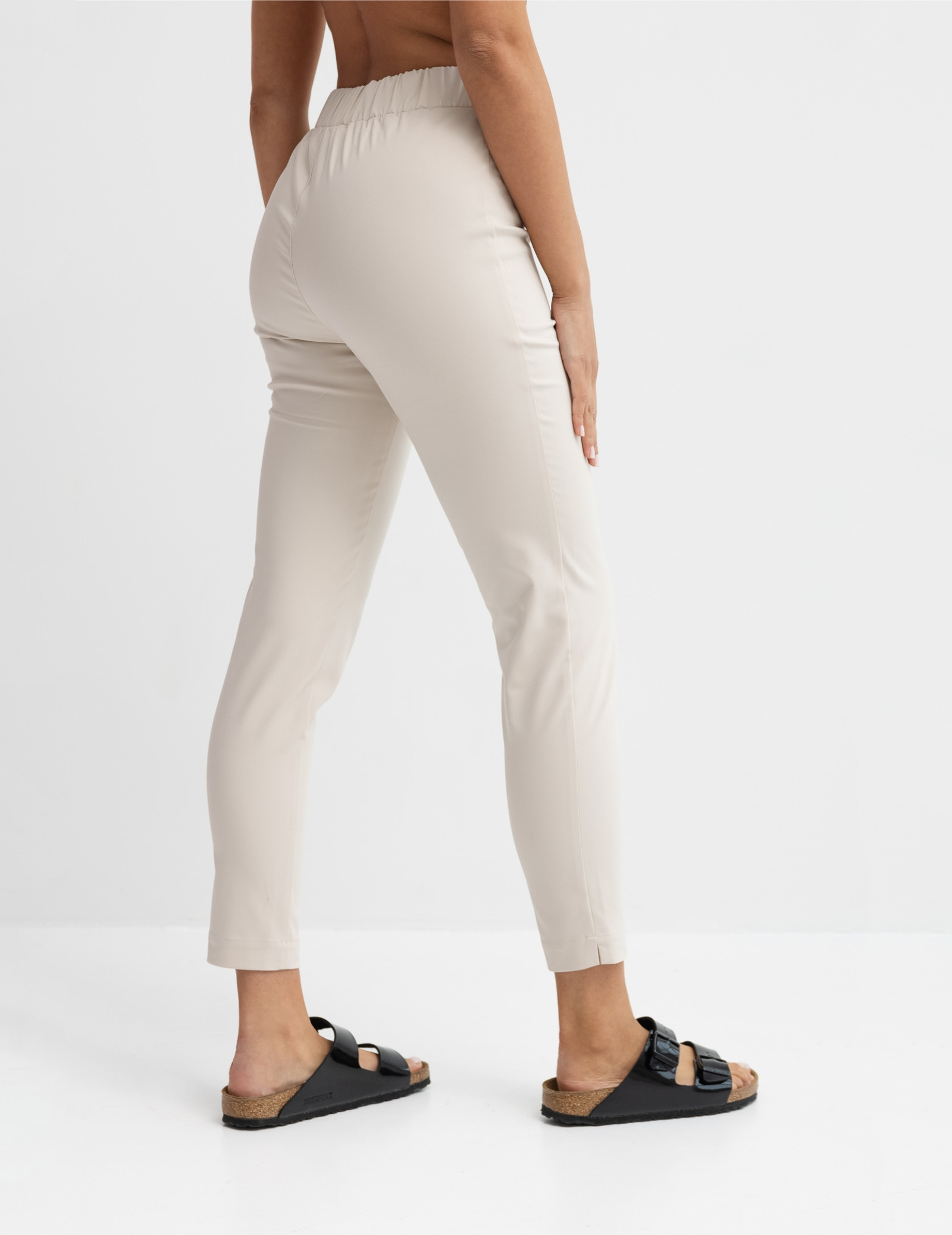 Women's Medical Scrub Pants Slim Fit- Nude