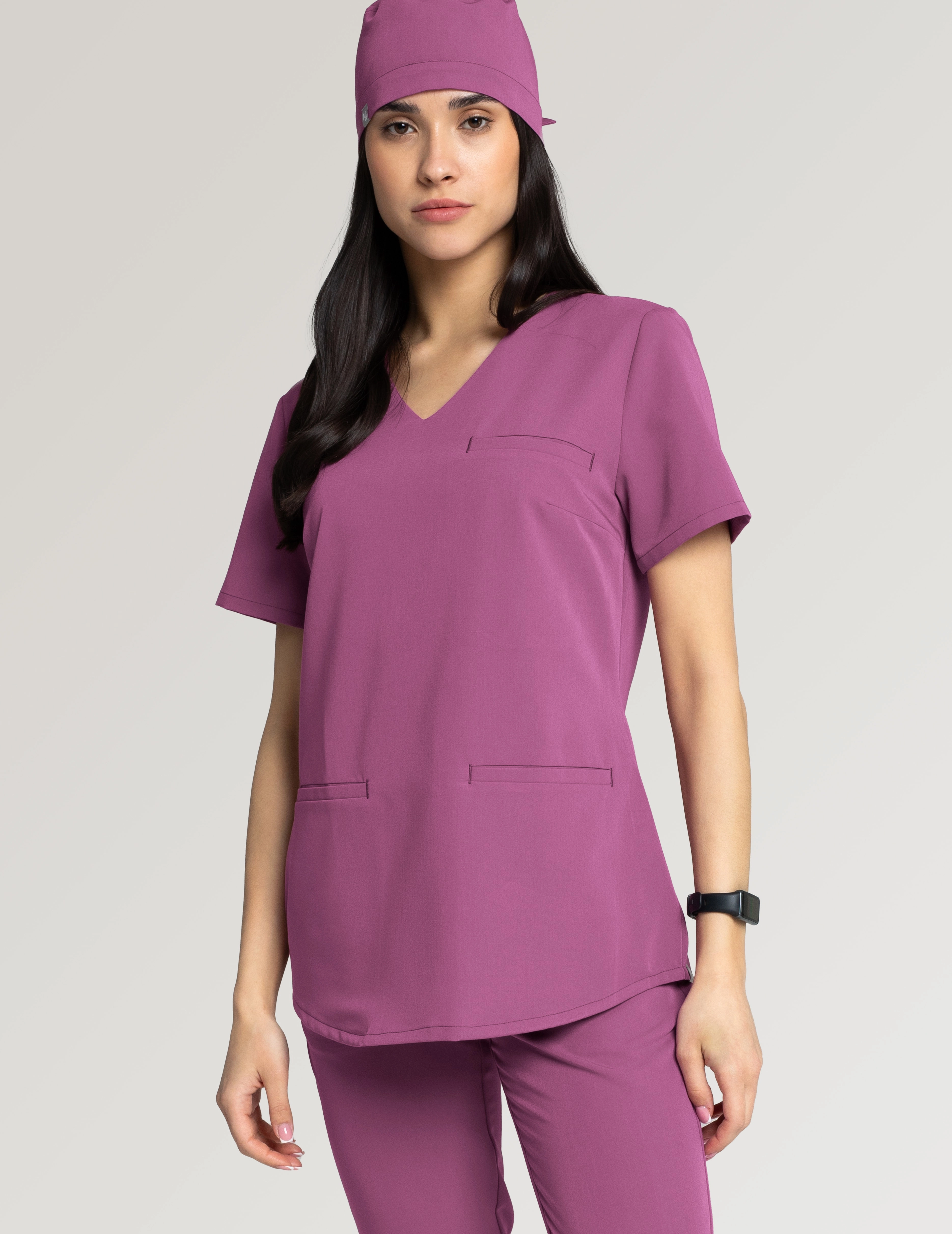 Scrub Top Grace - BERRY SHAKE