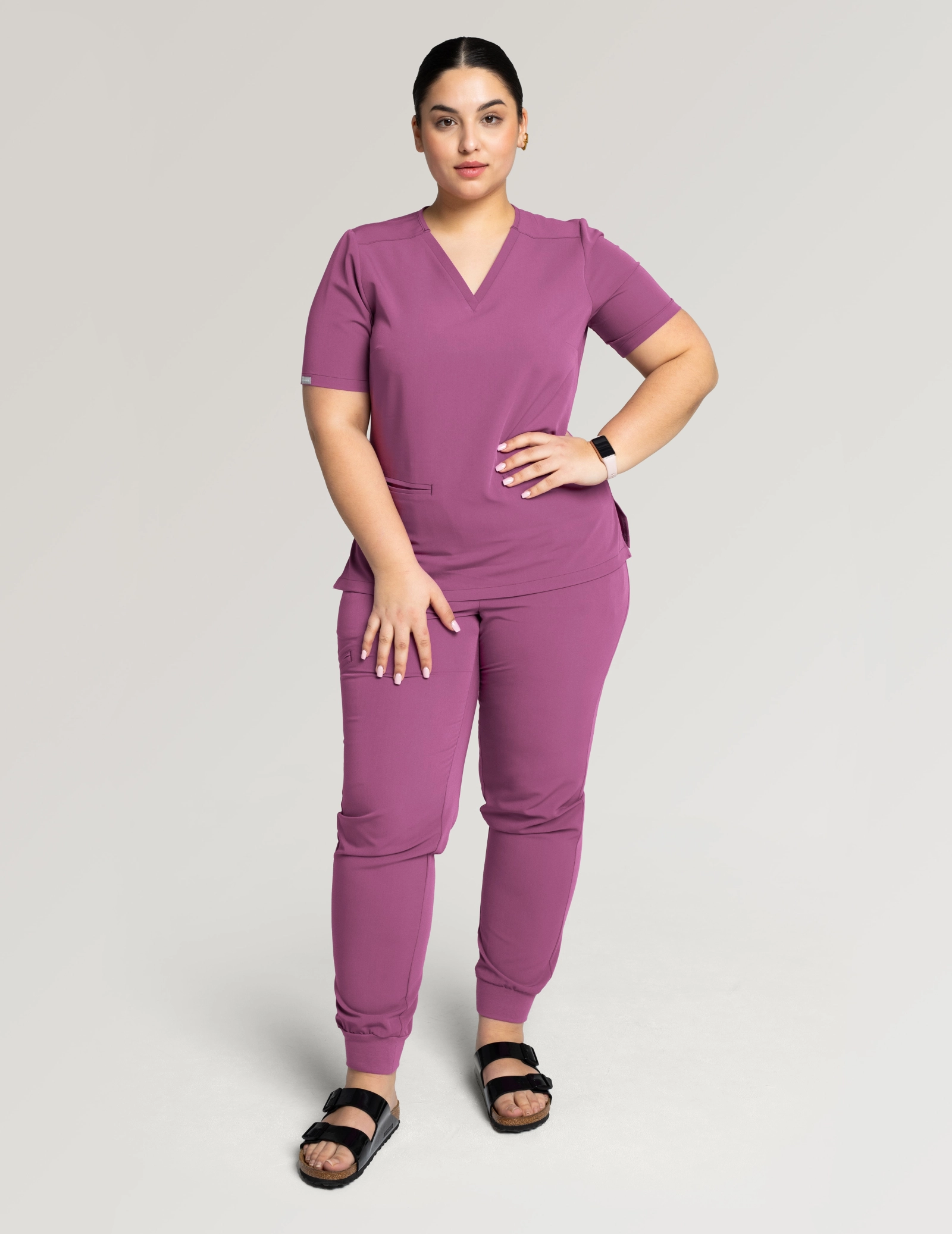 Women`s Jogger Pants - BERRY SHAKE Women`s Jogger Pants - BERRY SHAKE