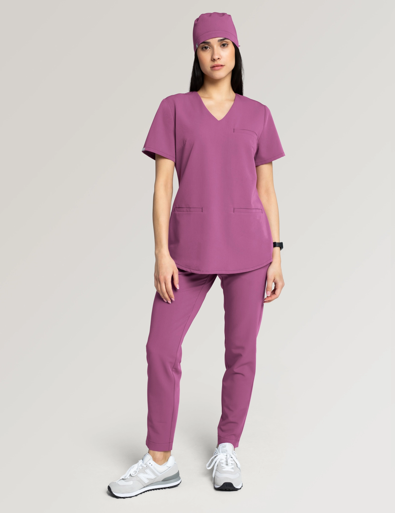 Basic Women`s Pants - BERRY SHAKE Basic Women`s Pants - BERRY SHAKE