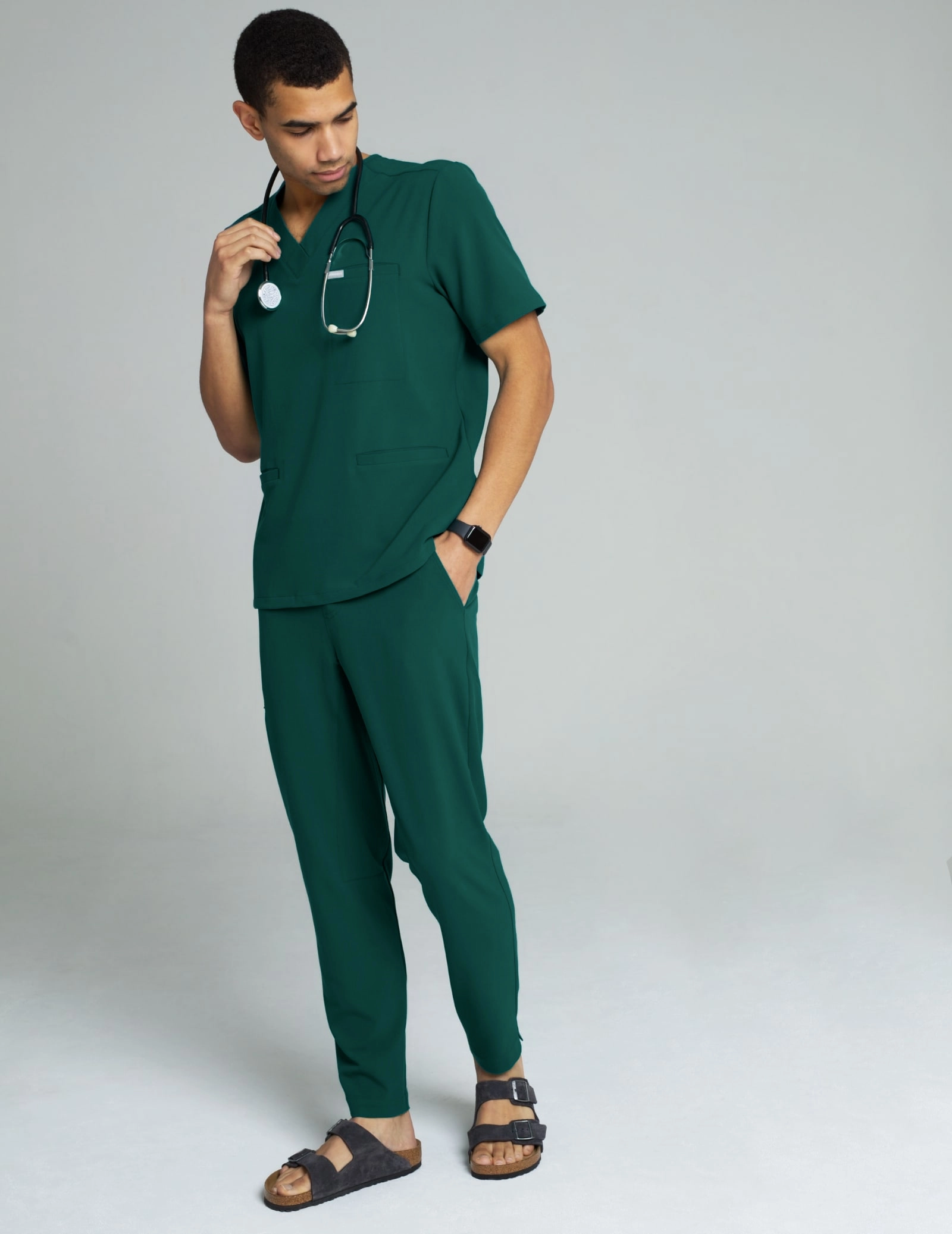 Birbal Medical Sweatshirt - EDEN GREEN
