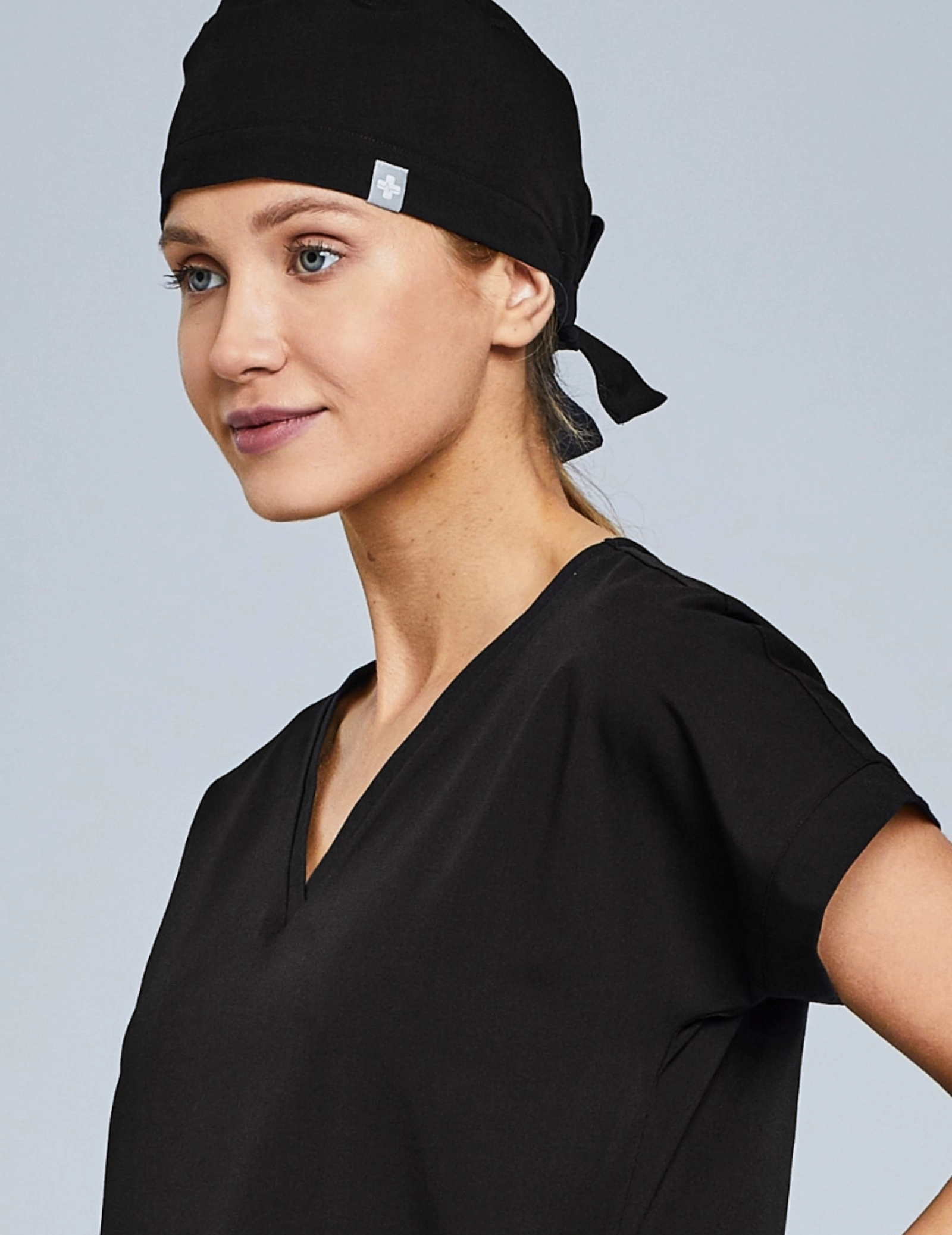 Surgical cap - Black Surgical cap - Black