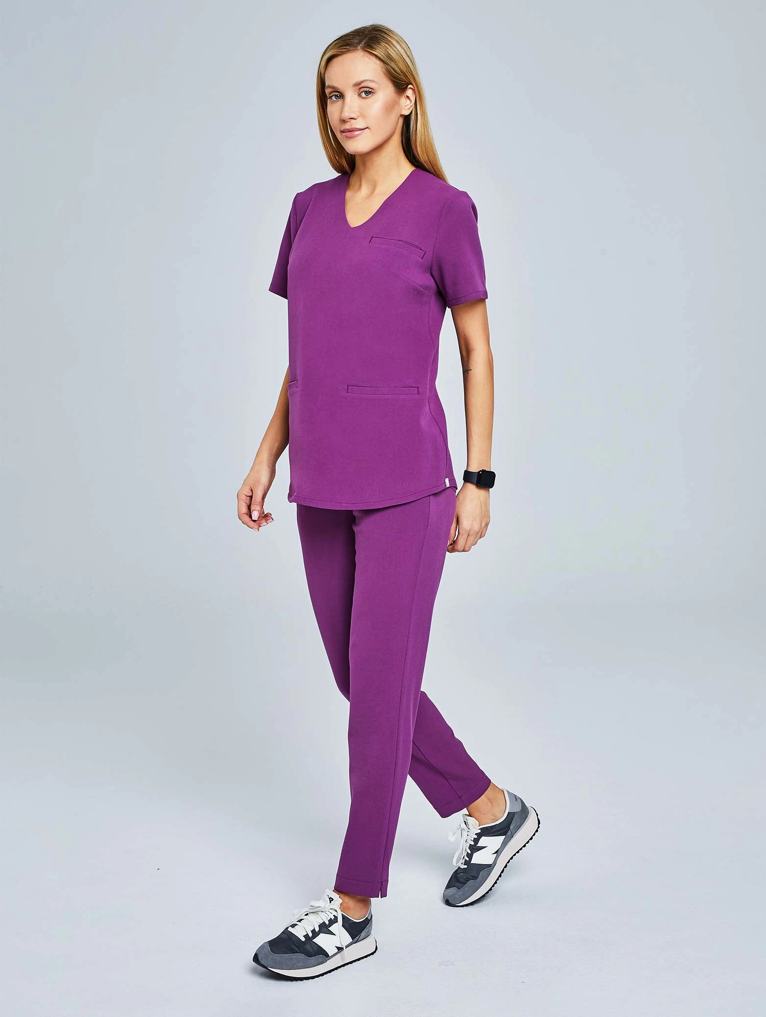 Medical Scrub Top Grace - GRAPE PURPLE Medical Scrub Top Grace - GRAPE PURPLE