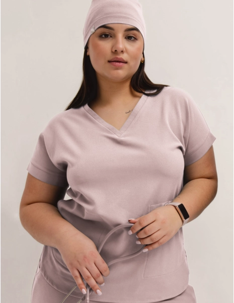 Surgical cap - powder pink