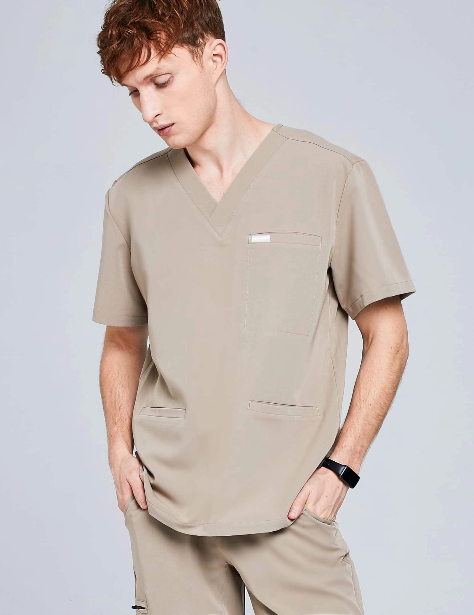 OUTLET Men`s Top Birbal - BEIGE