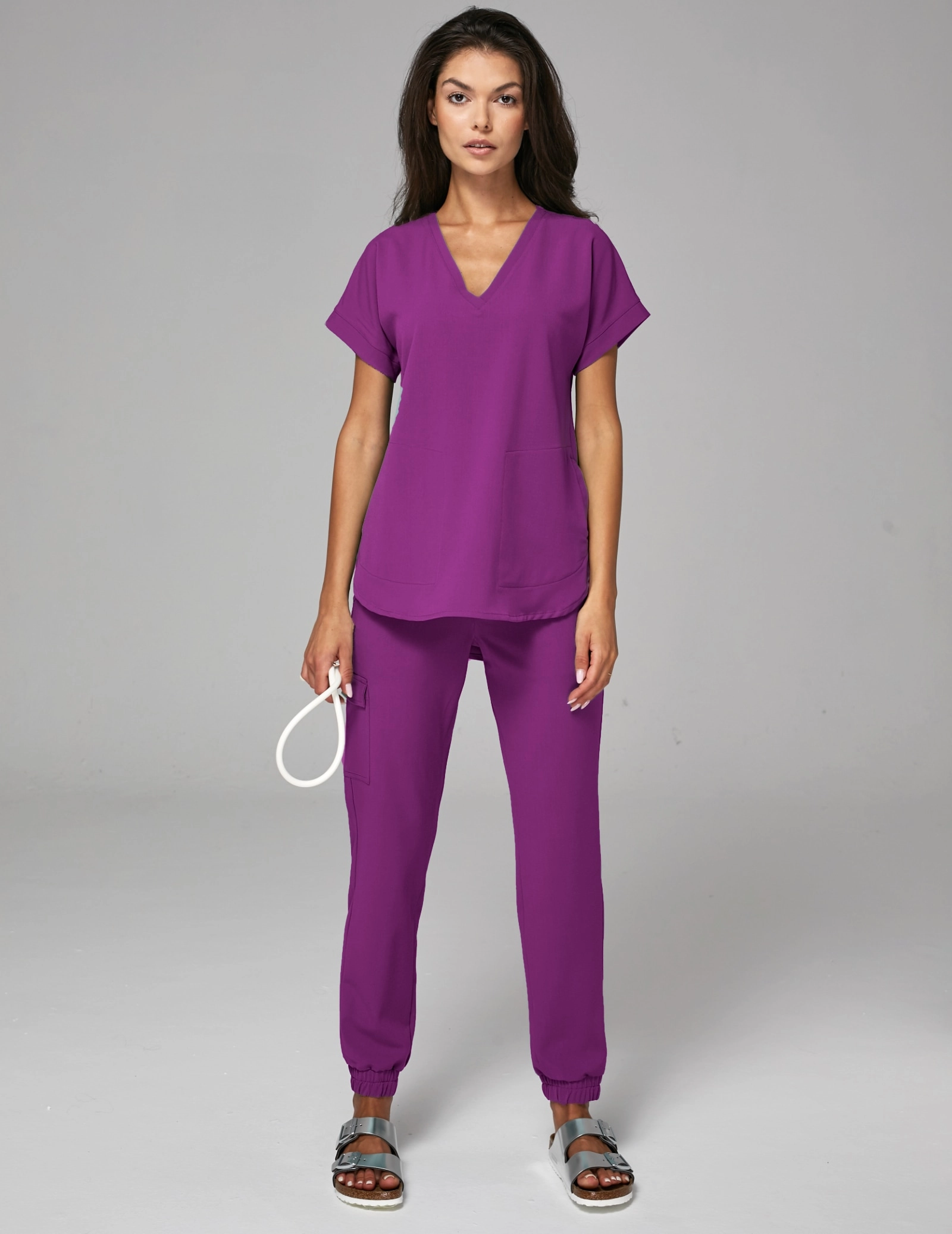 Jogger Pants Amelia - GRAPE PURPLE Jogger Pants Amelia - GRAPE PURPLE