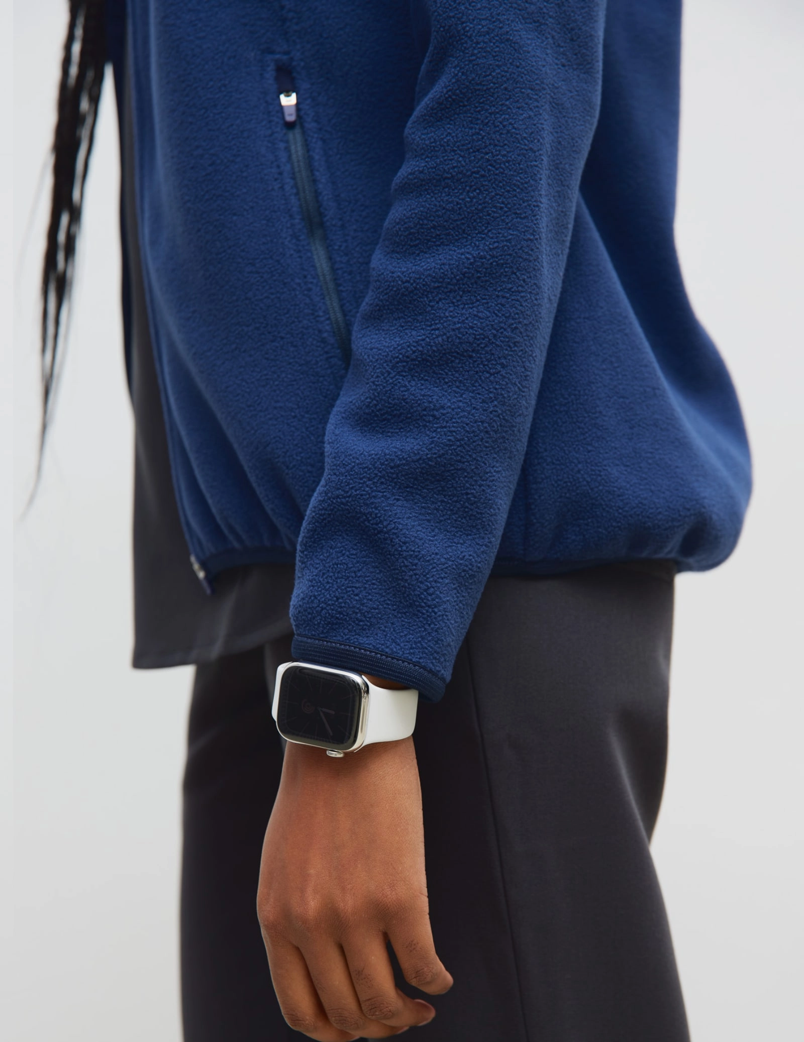 Women's Fleece Jacket COZY HEAT - NAVY