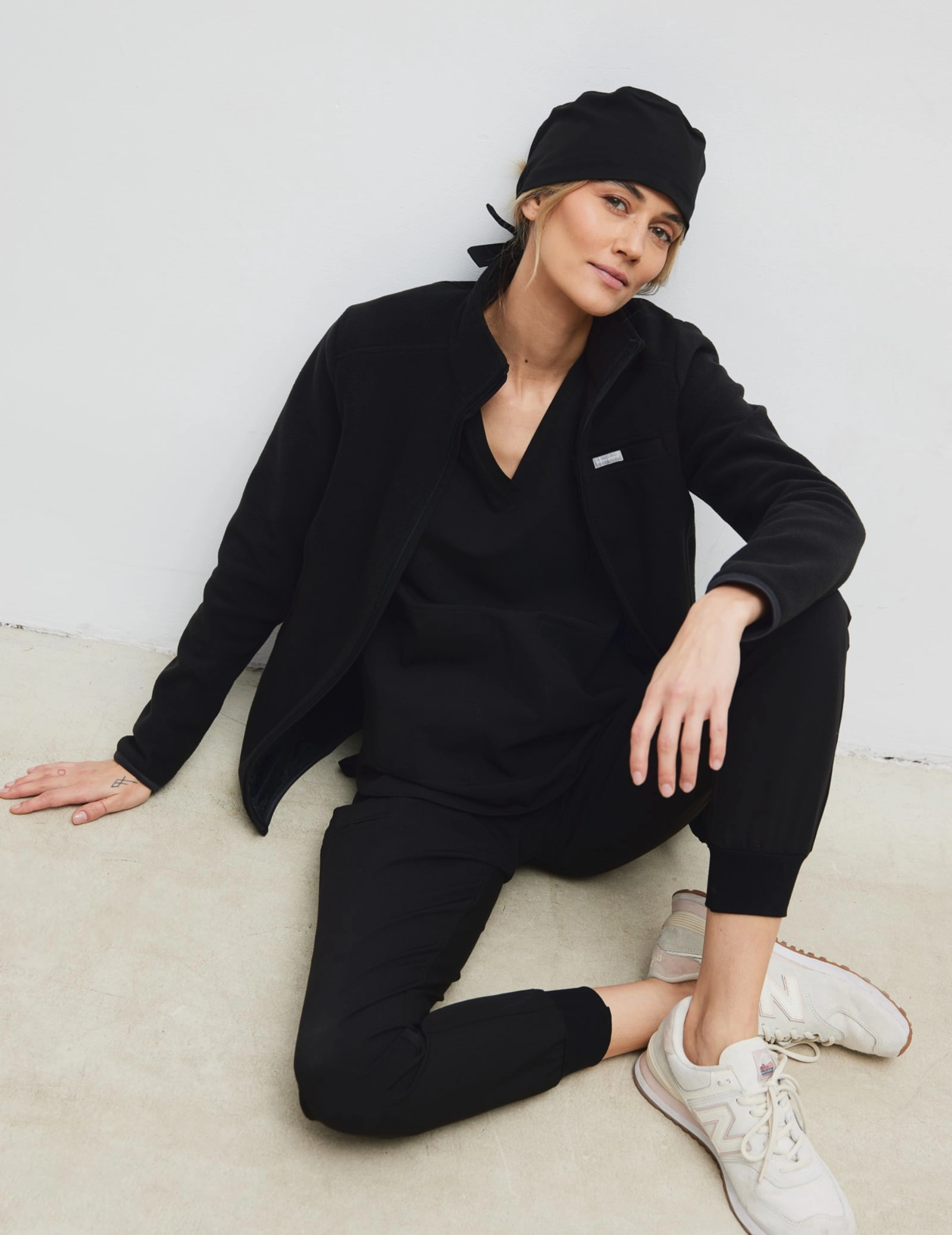Women's Fleece Jacket COZY HEAT - BLACK