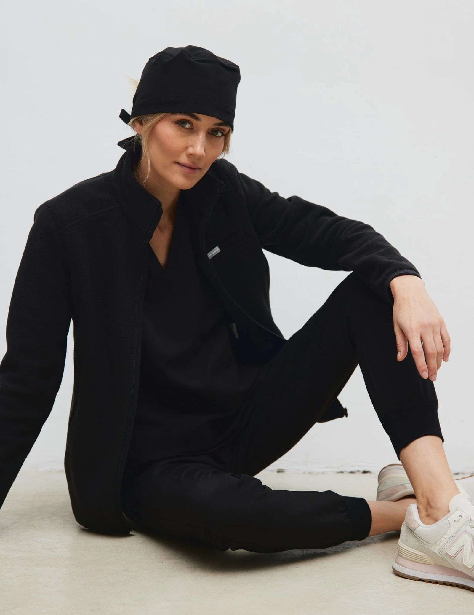 Women's Fleece Jacket COZY HEAT - BLACK