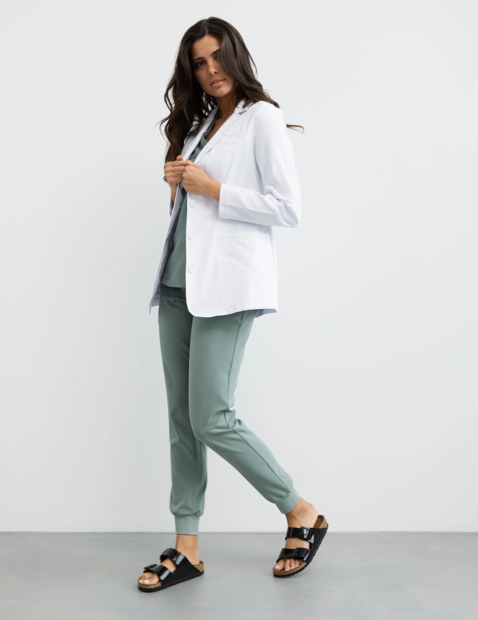 Women's Medical Coat Slim Fit - MADISON SHORT
