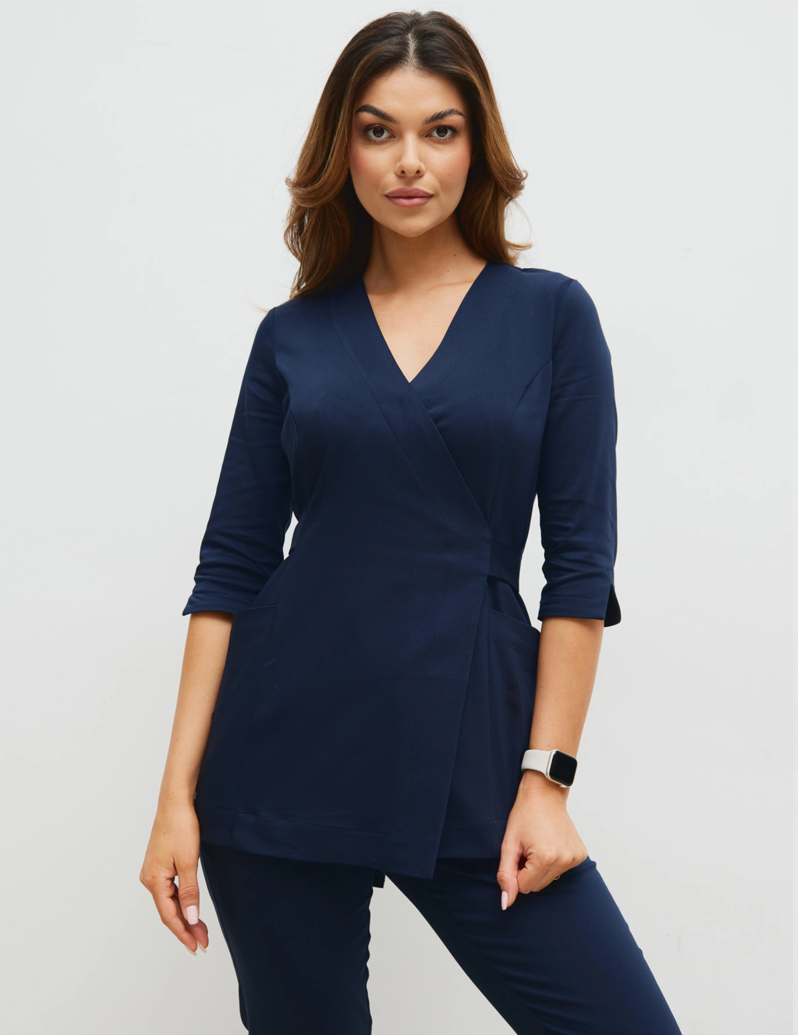 Rosalie tied medical sweatshirt - NAVY Rosalie tied medical sweatshirt - NAVY