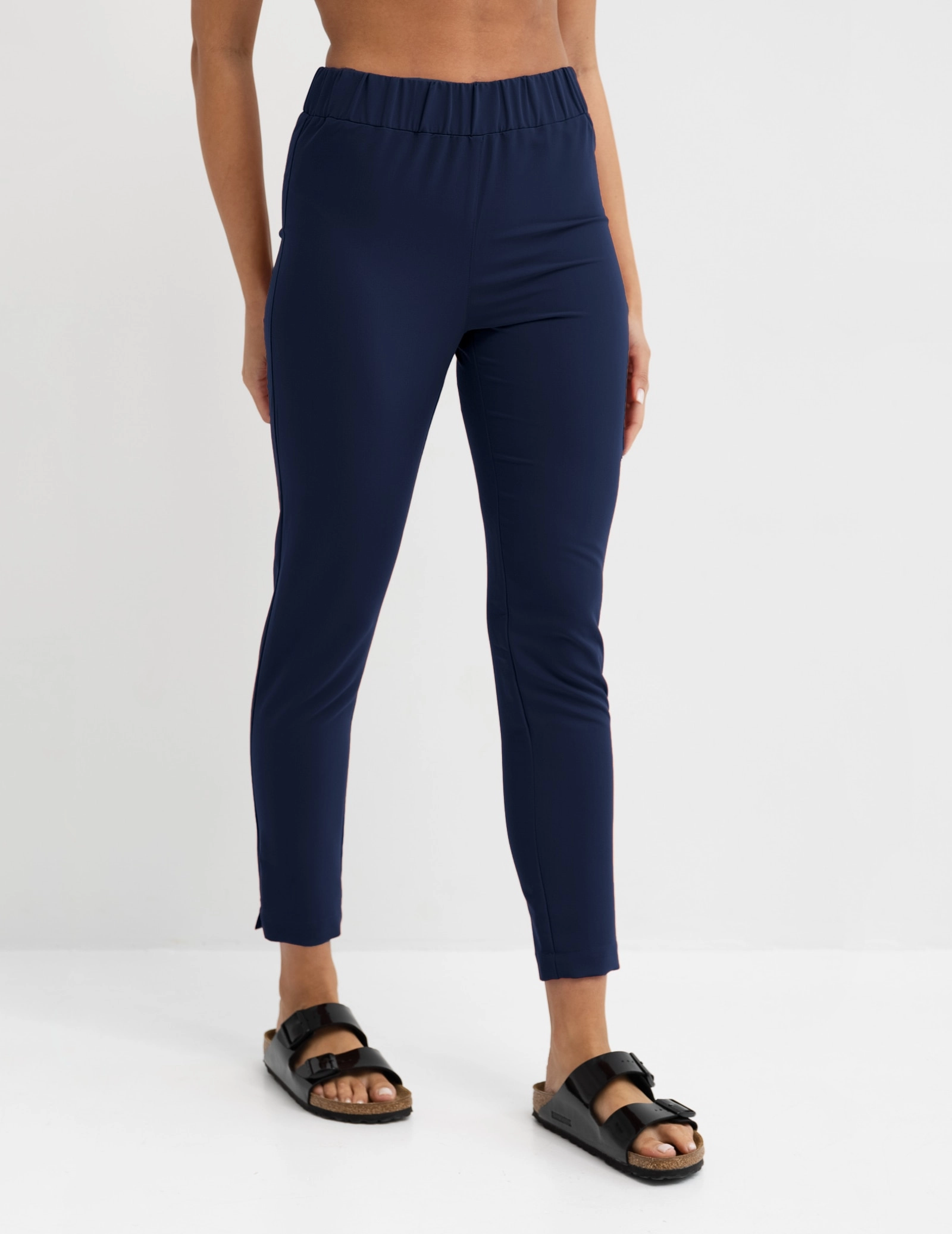 Slim Fit Pants - NAVY