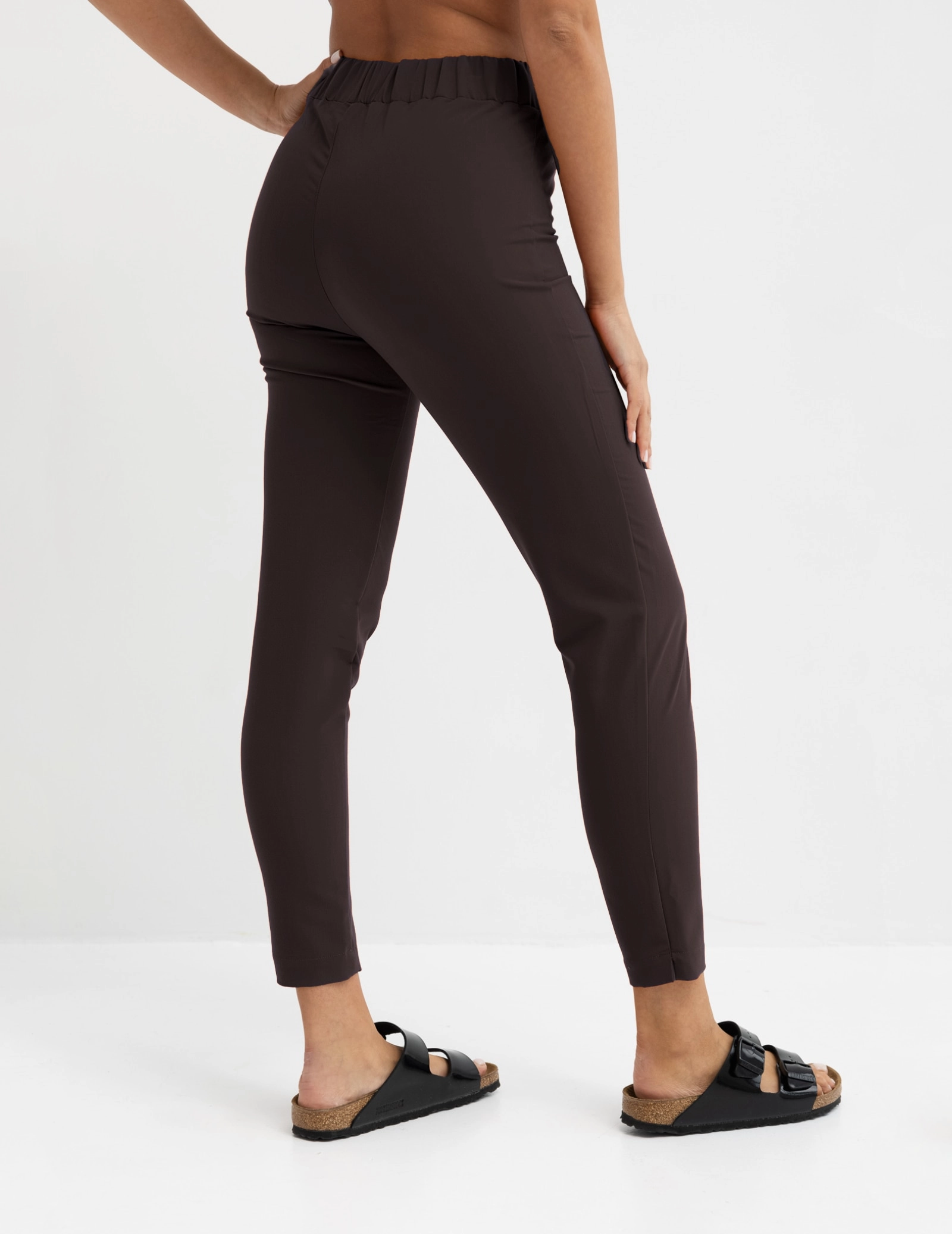 Women's Medical Scrub Pants Slim Fit - ESPRESSO